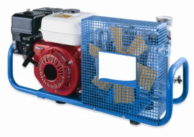 100 l/min, 300 bar, 4500 psi, 2,2 kW, Hochdruck-Tauch-Benzin-Luftkompressor für Tauchgeräte